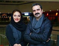شبنم مقدمی و همسرش
