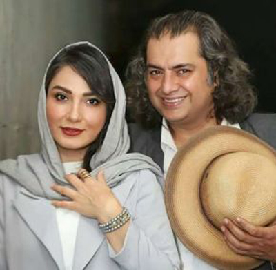 سمیرا حسن پور و همسرش