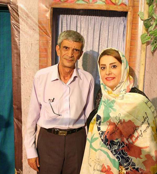 یدالله شادمانی و همسرش یدالله شادمانی و همسرش