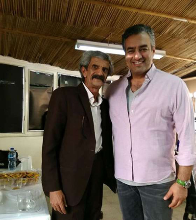 یدالله شادمانی و دوست عزیزش یدالله شادمانی و دوست عزیزش