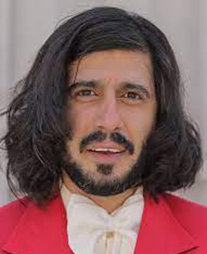 میثاق جمشیدی با گریم متفاوت میثاق جمشیدی با گریم متفاوت