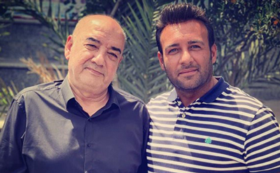 احسان امانی و دوستش احسان امانی و دوستش