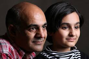 سیاوش چراغی پور و دخترش سیاوش چراغی پور و دخترش